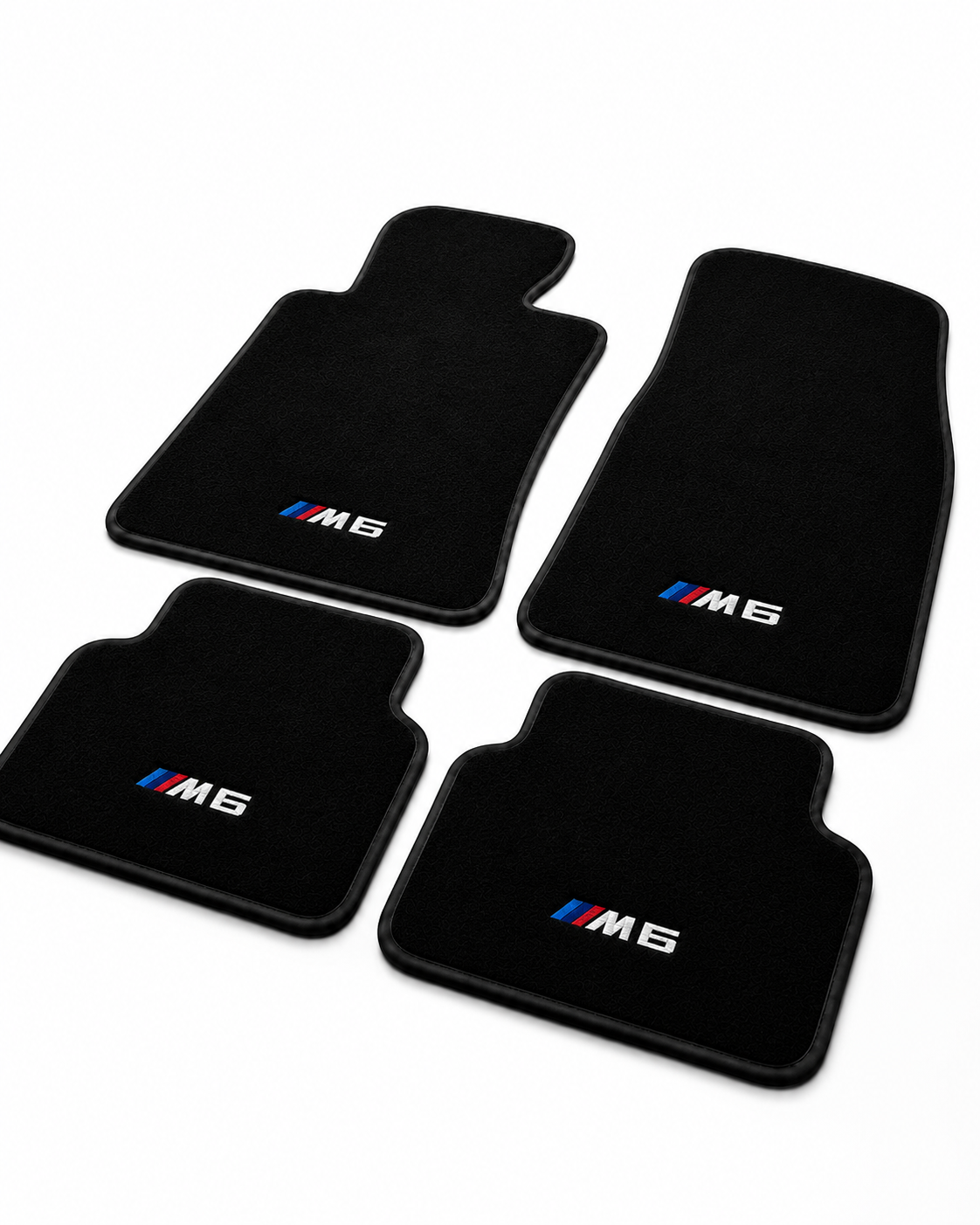 BMW M6 Premium Custom Fit Carpet Car Floor Mats – Full Set Interior Floor Mats for Cars