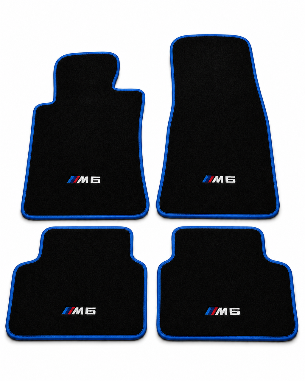 BMW M6 Premium Custom Fit Carpet Car Floor Mats – Full Set Interior Floor Mats for Cars
