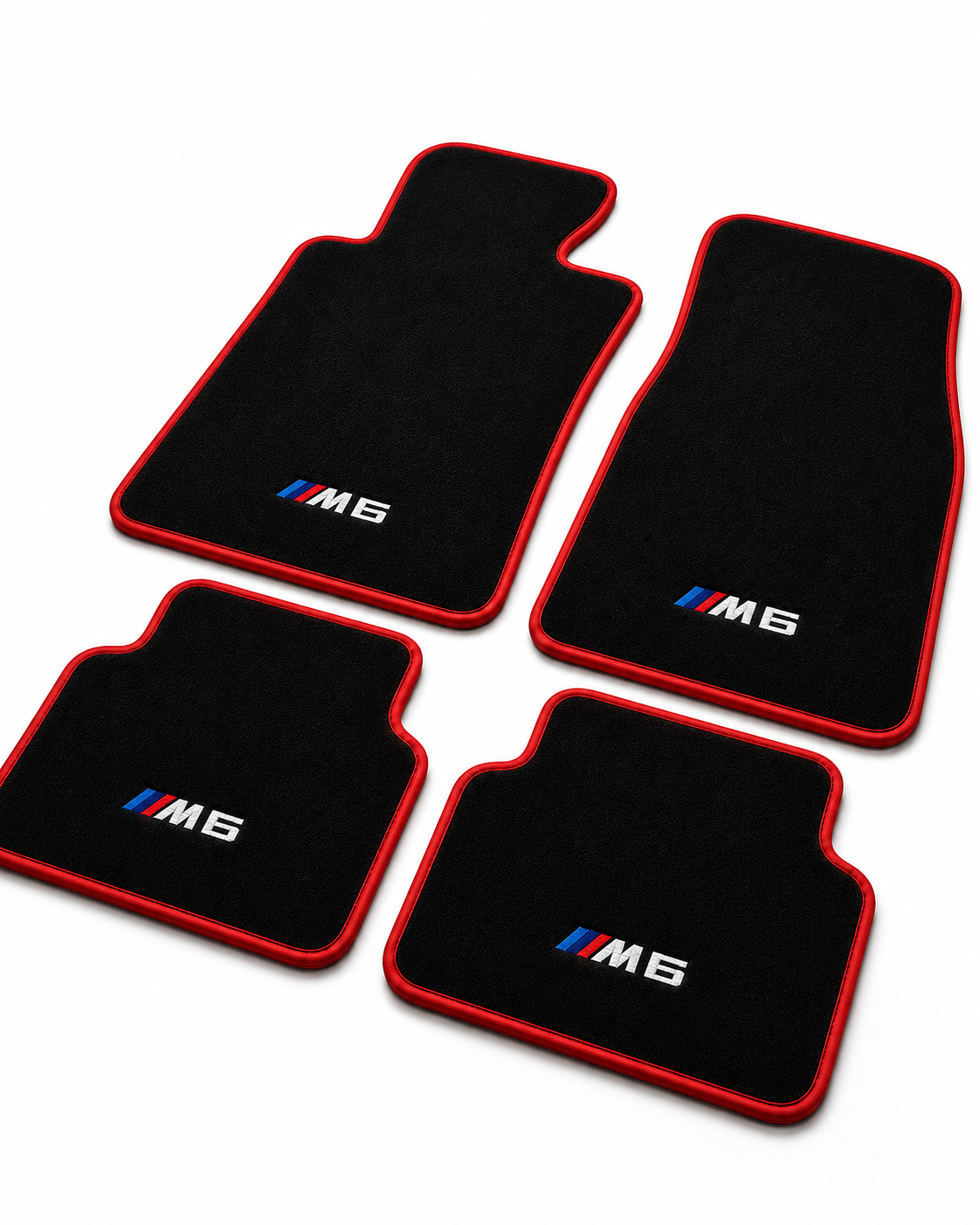 BMW M6 Premium Custom Fit Carpet Car Floor Mats – Full Set Interior Floor Mats for Cars