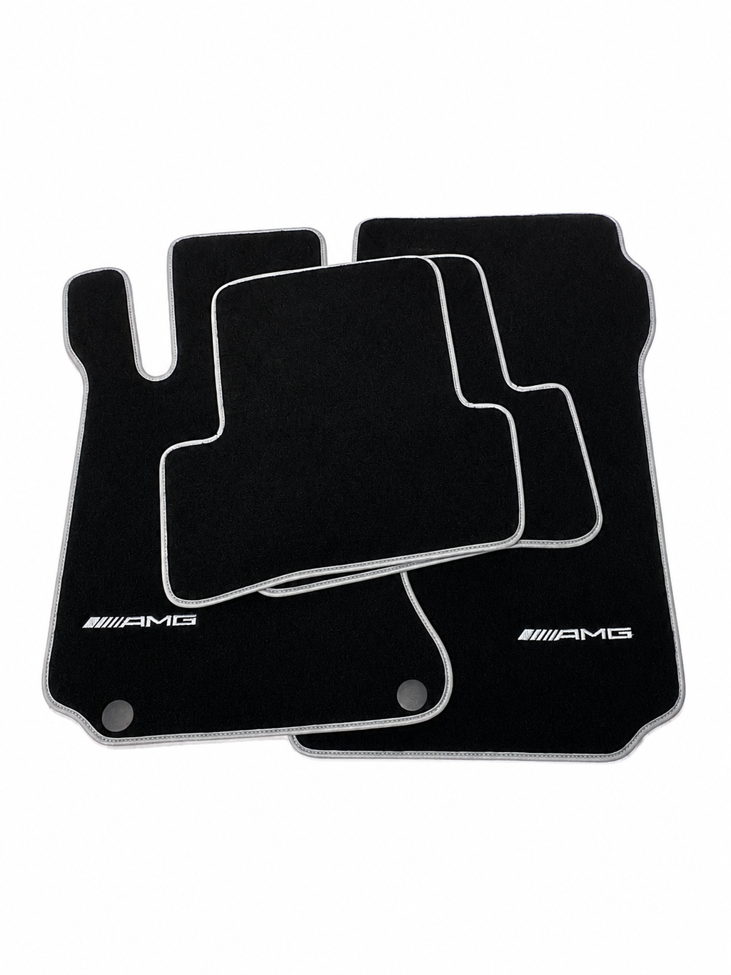 Mercedes Benz AMG Premium Custom Fit Carpet Car Floor Mats – Full Set Interior Floor Mats for Cars