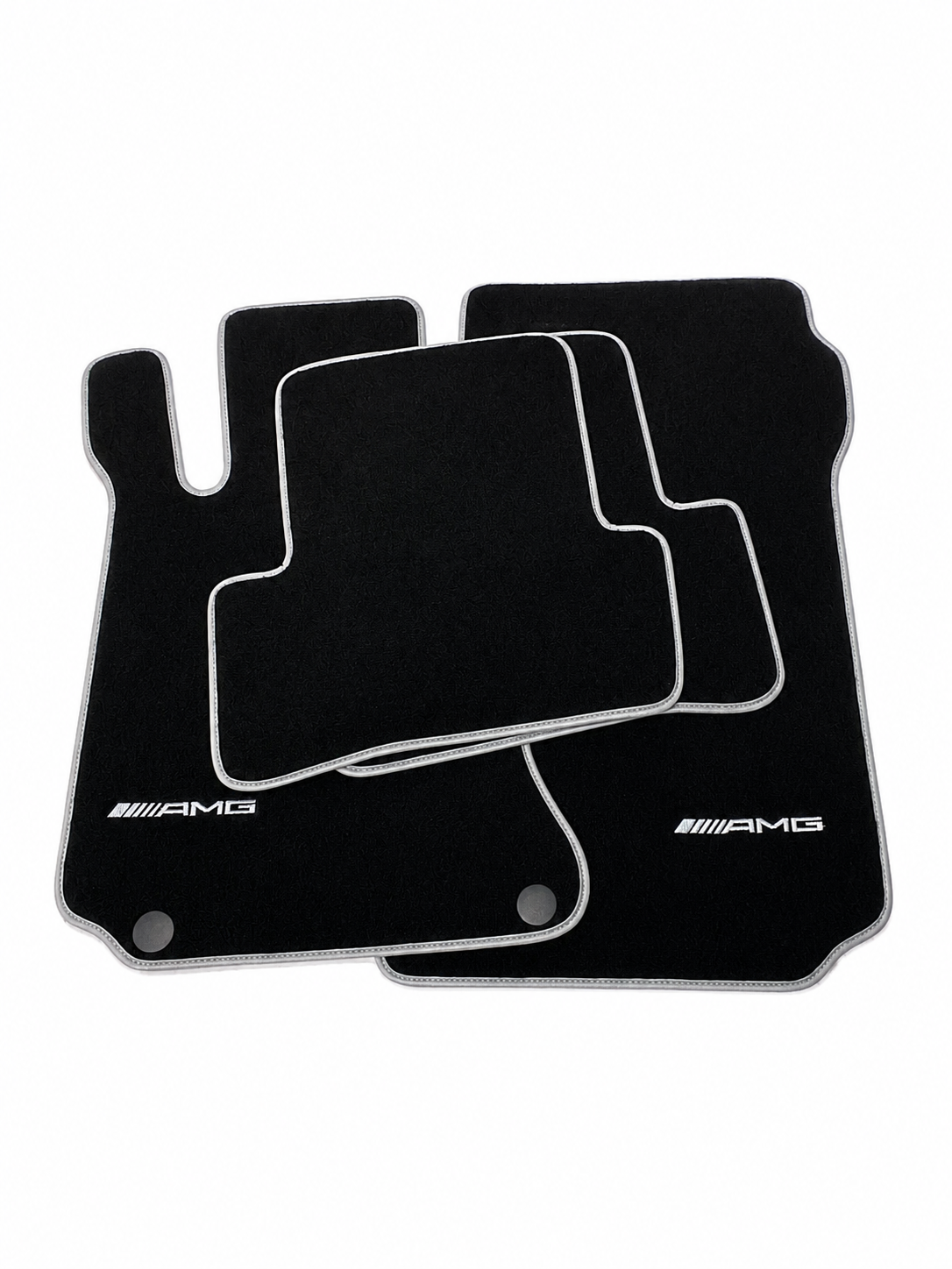 Mercedes Benz AMG Premium Custom Fit Carpet Car Floor Mats – Full Set Interior Floor Mats for Cars