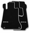 Mercedes Benz AMG Premium Custom Fit Carpet Car Floor Mats – Full Set Interior Floor Mats for Cars