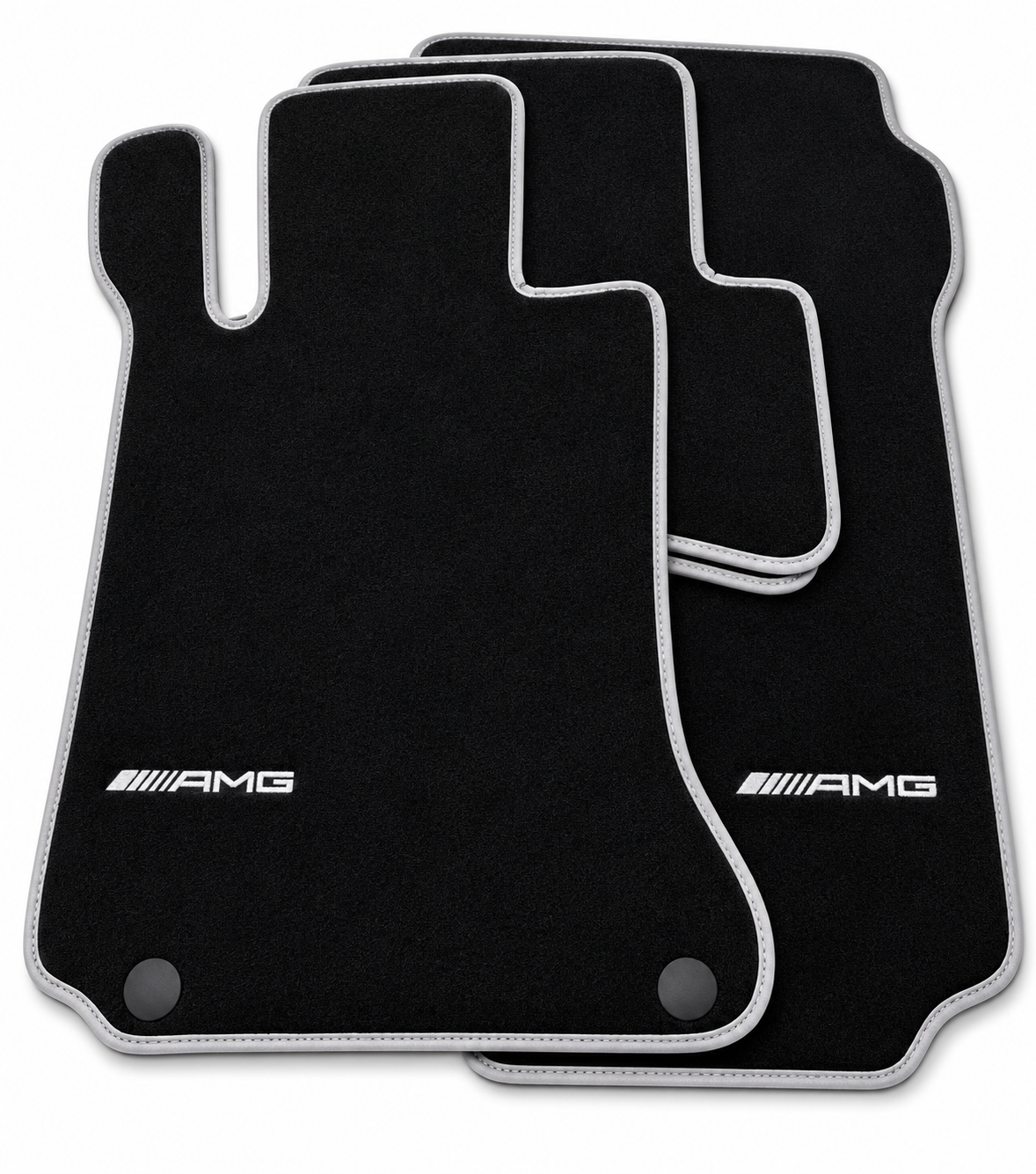 Mercedes Benz AMG Premium Custom Fit Carpet Car Floor Mats – Full Set Interior Floor Mats for Cars