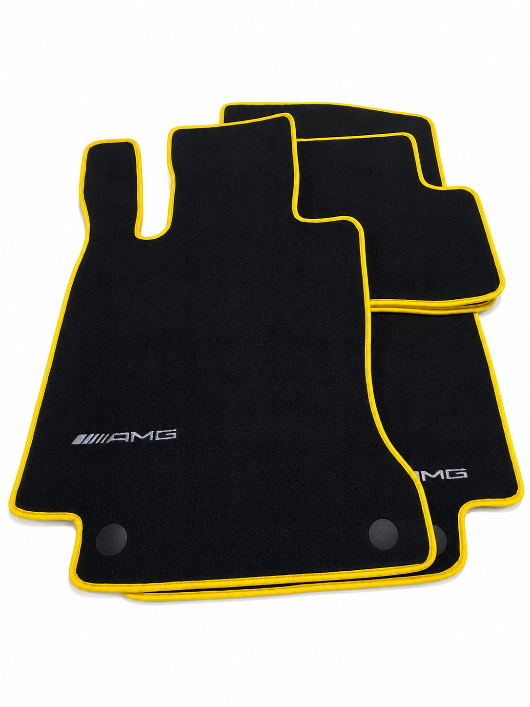 Mercedes Benz AMG Premium Custom Fit Carpet Car Floor Mats – Full Set Interior Floor Mats for Cars