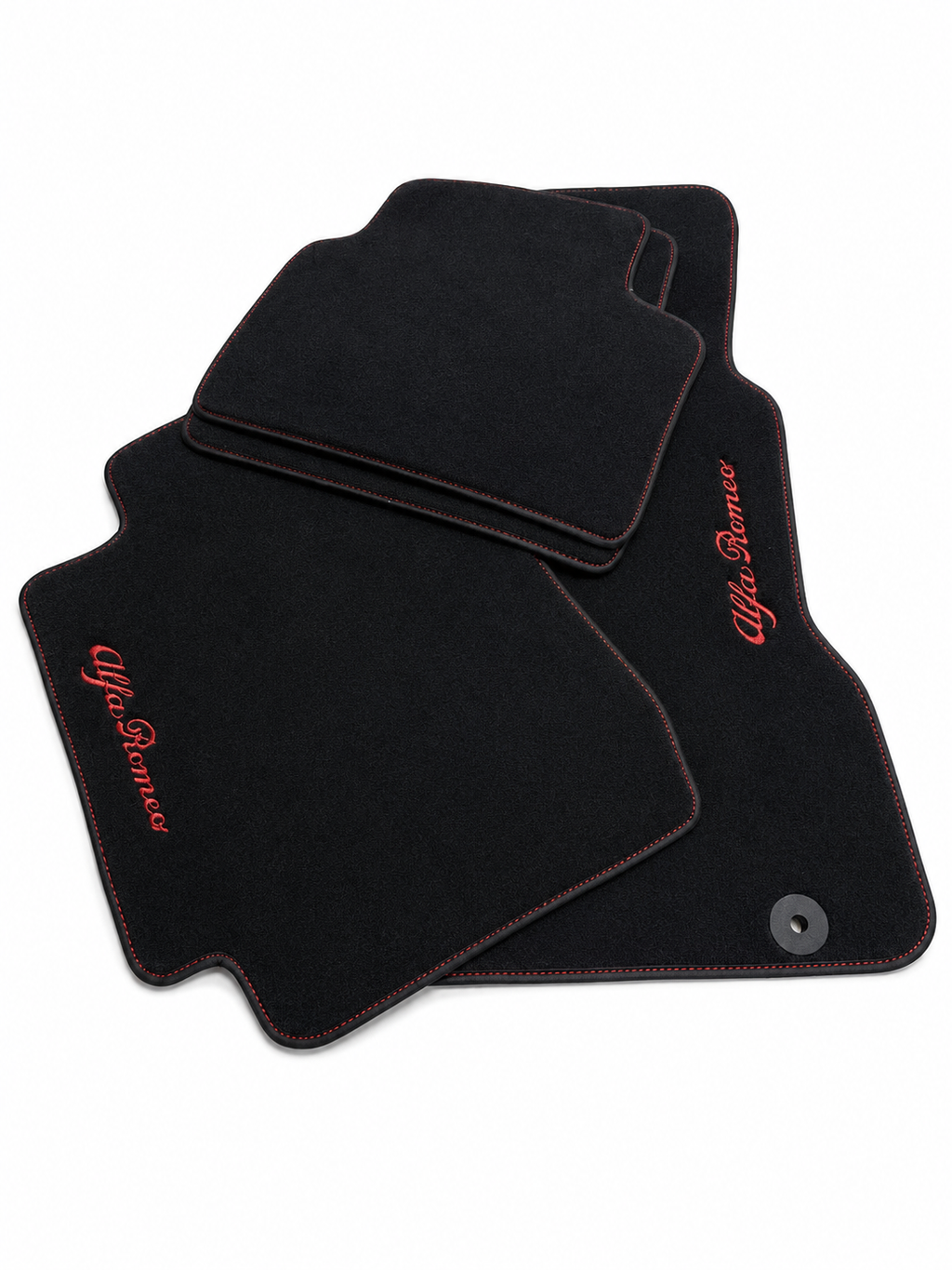Alfa Romeo Premium Custom Fit Carpet Car Floor Mats – Full Set Interior Floor Mats for Cars
