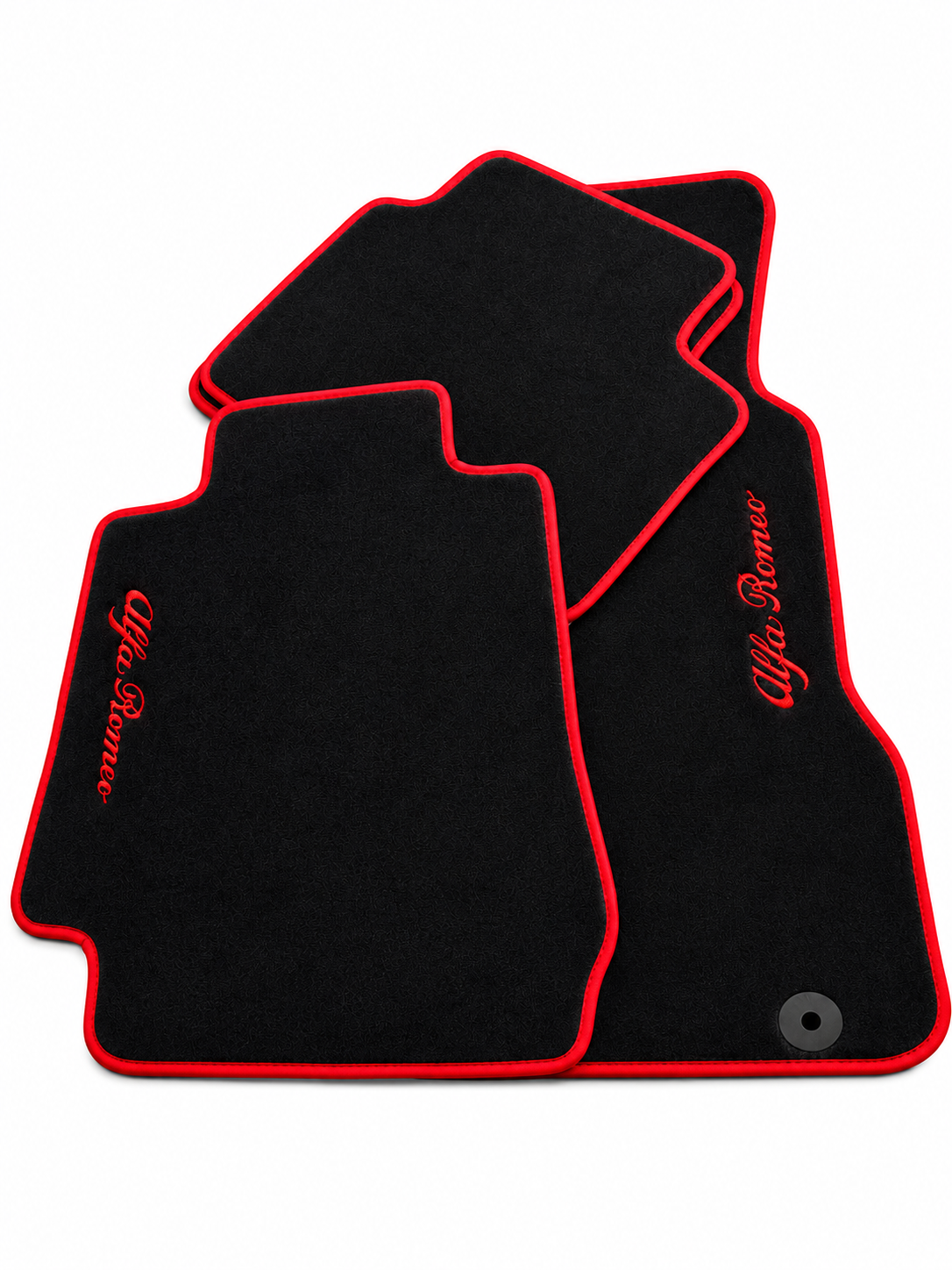 Alfa Romeo Premium Custom Fit Carpet Car Floor Mats – Full Set Interior Floor Mats for Cars