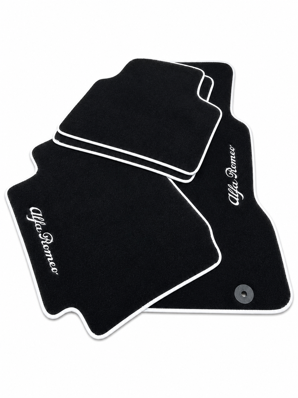 Alfa Romeo Premium Custom Fit Carpet Car Floor Mats – Full Set Interior Floor Mats for Cars