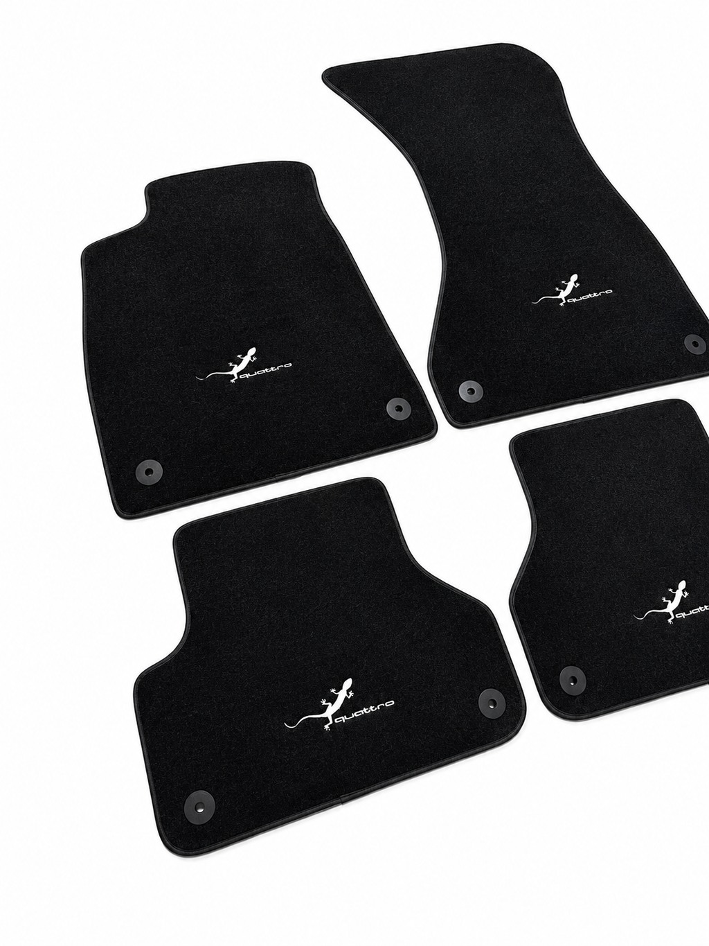 Audi Quattro Custom Fit Carpet Car Floor Mats – Full Set Interior Floor Mats for Cars