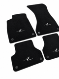 Audi Quattro Custom Fit Carpet Car Floor Mats – Full Set Interior Floor Mats for Cars