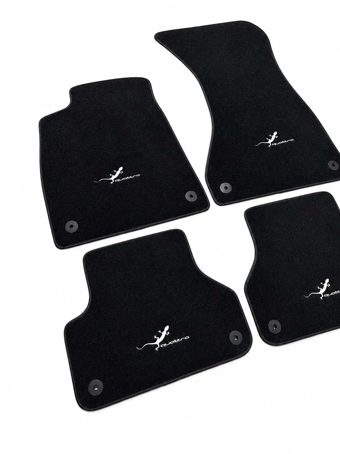 Audi Quattro Custom Fit Carpet Car Floor Mats – Full Set Interior Floor Mats for Cars