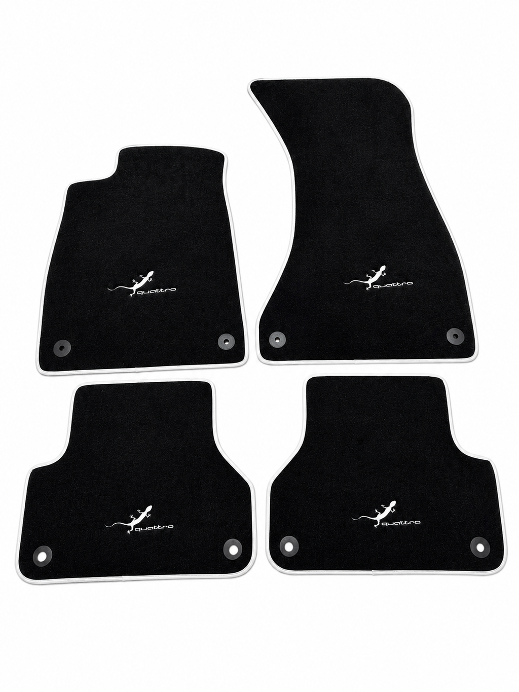 Audi Quattro Custom Fit Carpet Car Floor Mats – Full Set Interior Floor Mats for Cars