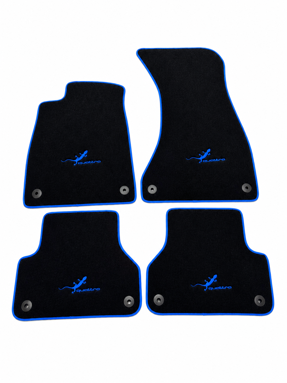 Audi Quattro Custom Fit Carpet Car Floor Mats – Full Set Interior Floor Mats for Cars