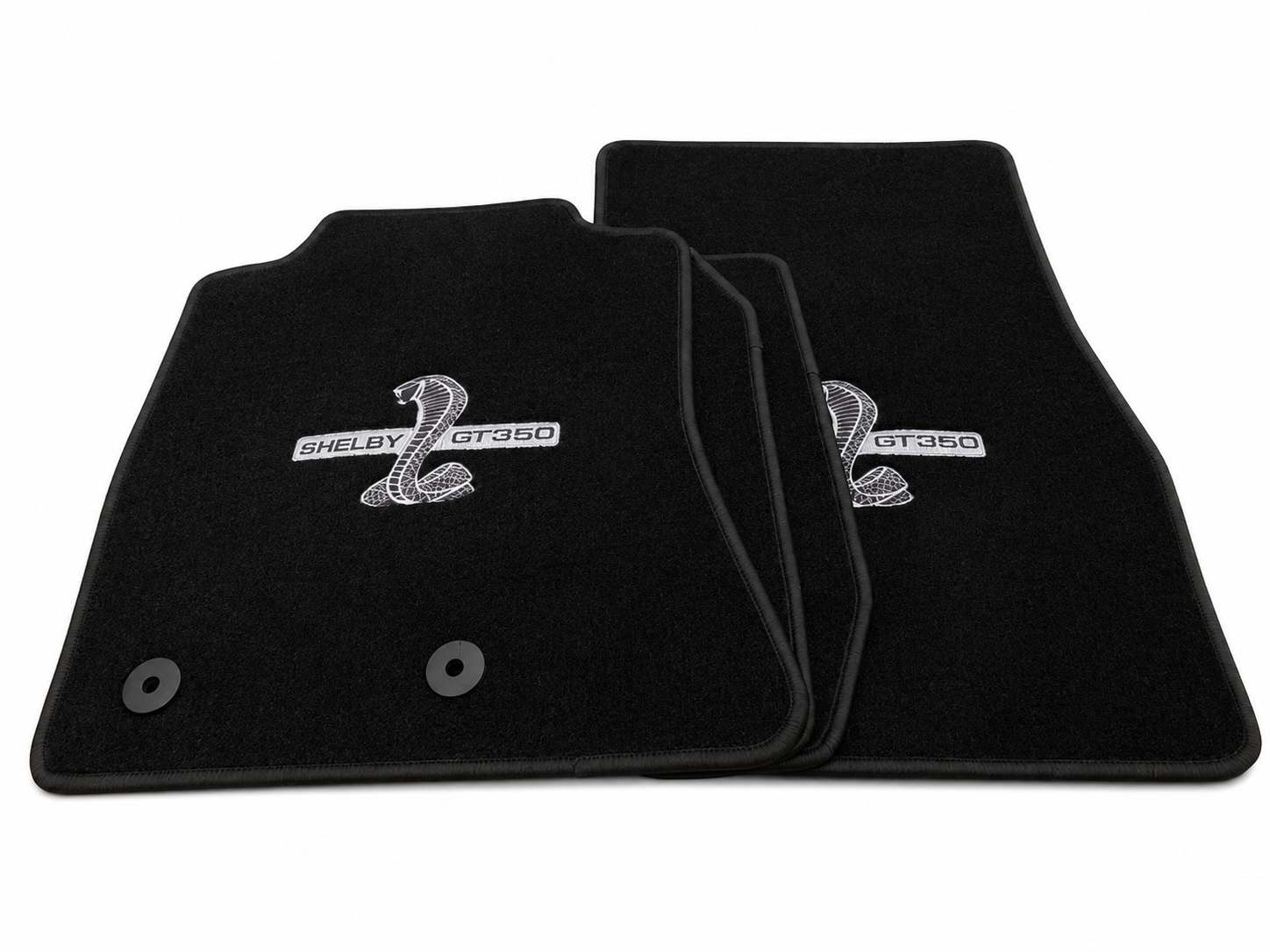 Shelby GT350 Premium Custom Fit Carpet Car Floor Mats – Full Set Interior Floor Mats for Cars
