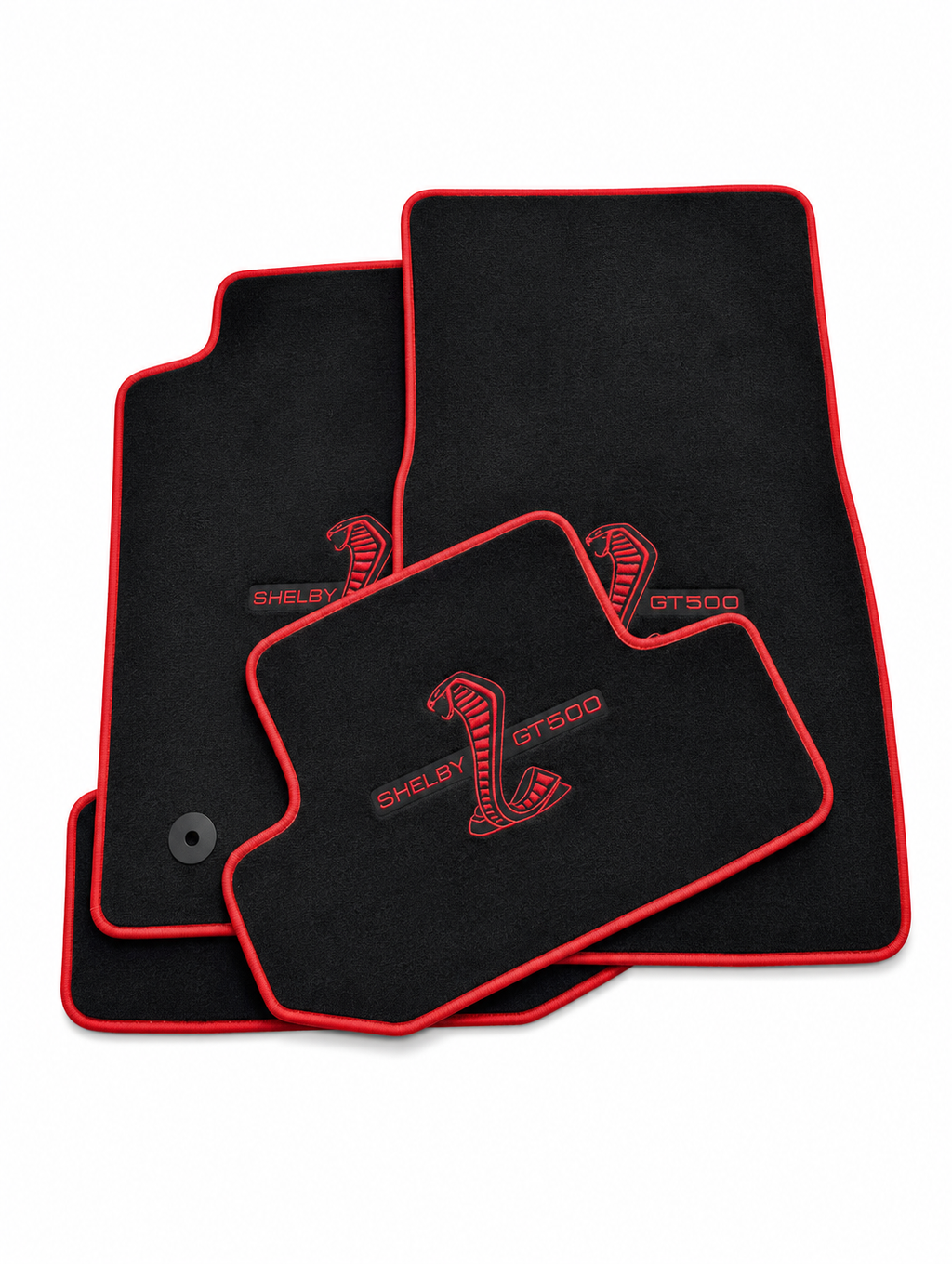 Shelby GT500 Premium Custom Fit Carpet Car Floor Mats – Full Set Interior Floor Mats for Cars
