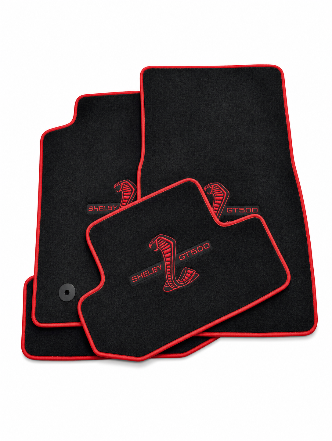 Shelby GT500 Premium Custom Fit Carpet Car Floor Mats – Full Set Interior Floor Mats for Cars