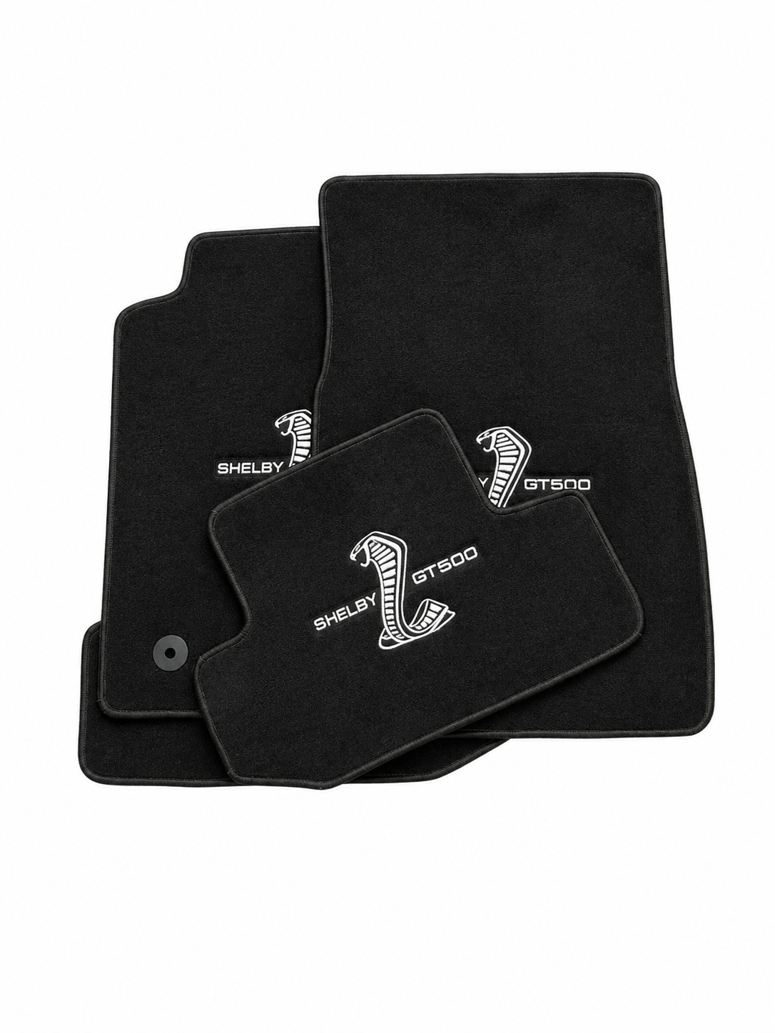 Shelby GT500 Premium Custom Fit Carpet Car Floor Mats – Full Set Interior Floor Mats for Cars