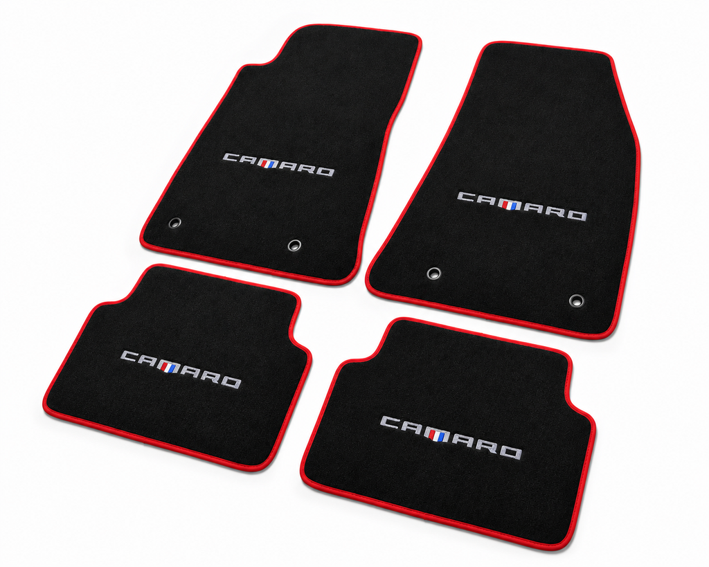 CAMARO Premium Custom Fit Carpet Car Floor Mats – Full Set Interior Floor Mats for Cars