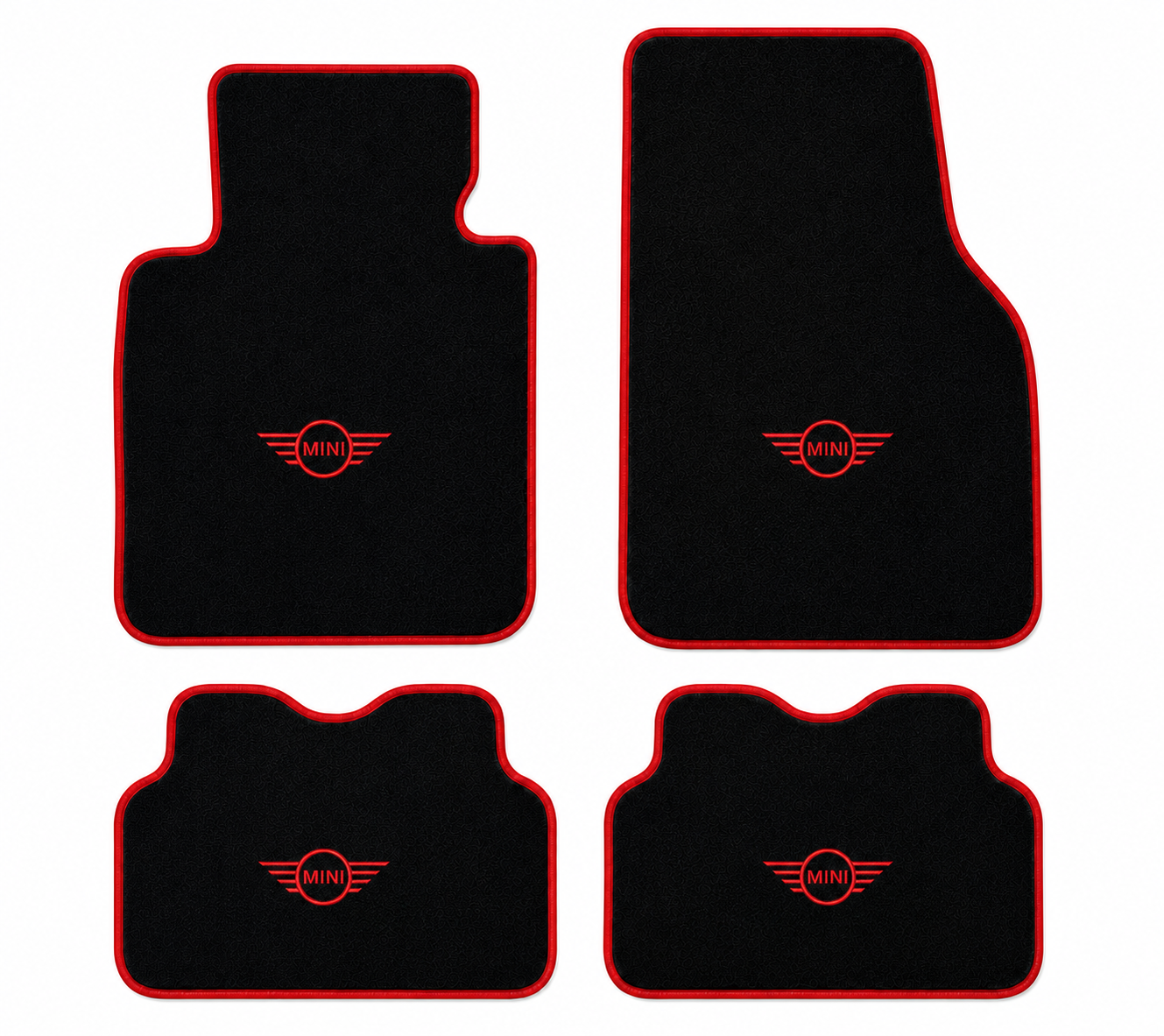 Mini Cooper Premium Custom Fit Carpet Car Floor Mats – Full Set Interior Floor Mats for Cars