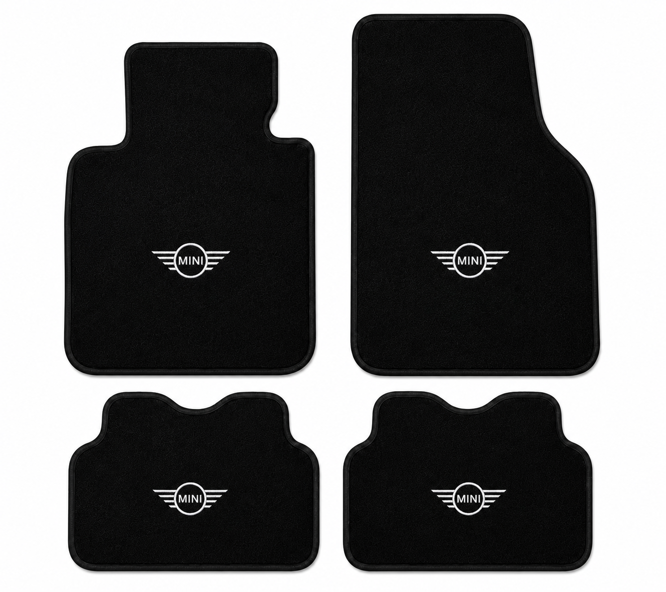 Mini Cooper Premium Custom Fit Carpet Car Floor Mats – Full Set Interior Floor Mats for Cars