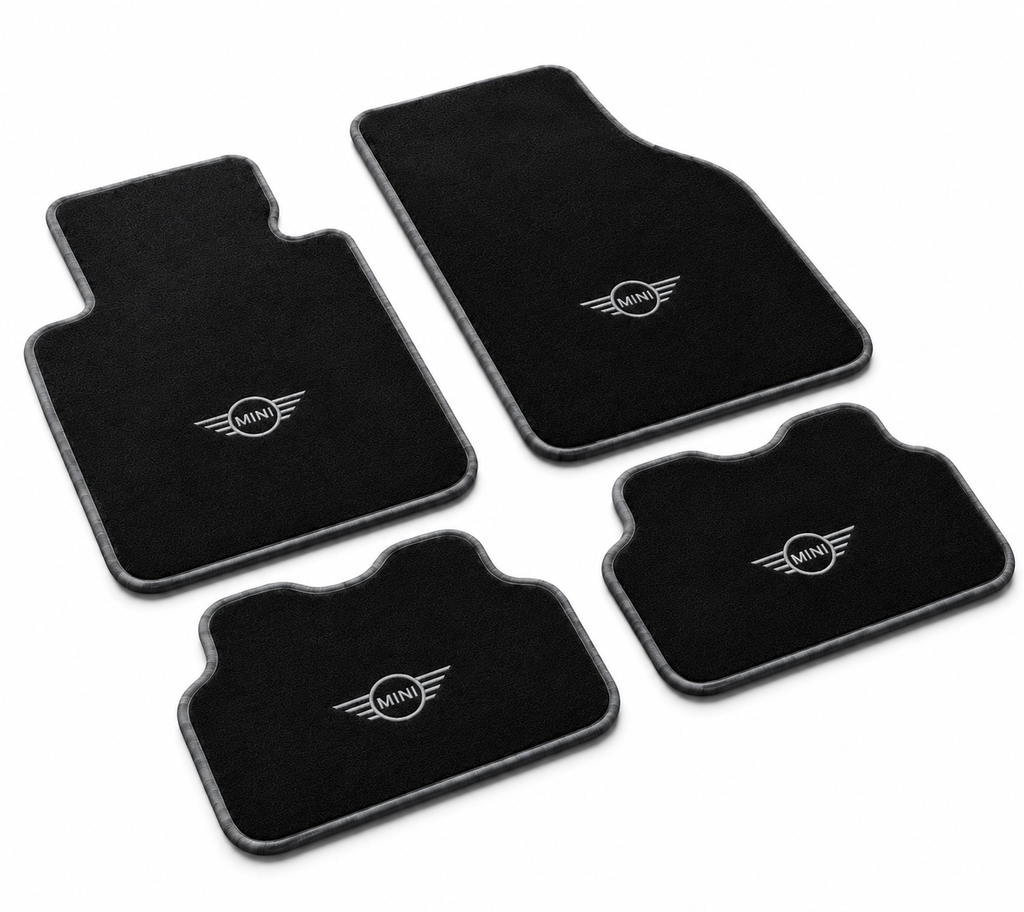 Mini Cooper Premium Custom Fit Carpet Car Floor Mats – Full Set Interior Floor Mats for Cars