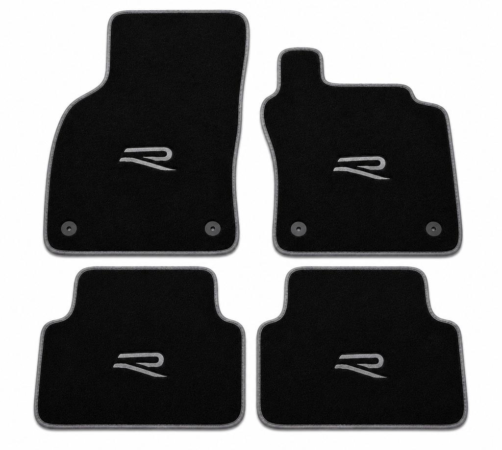 Volkswagen GOLF R Premium Custom Fit Carpet Car Floor Mats – Full Set Interior Floor Mats for Cars