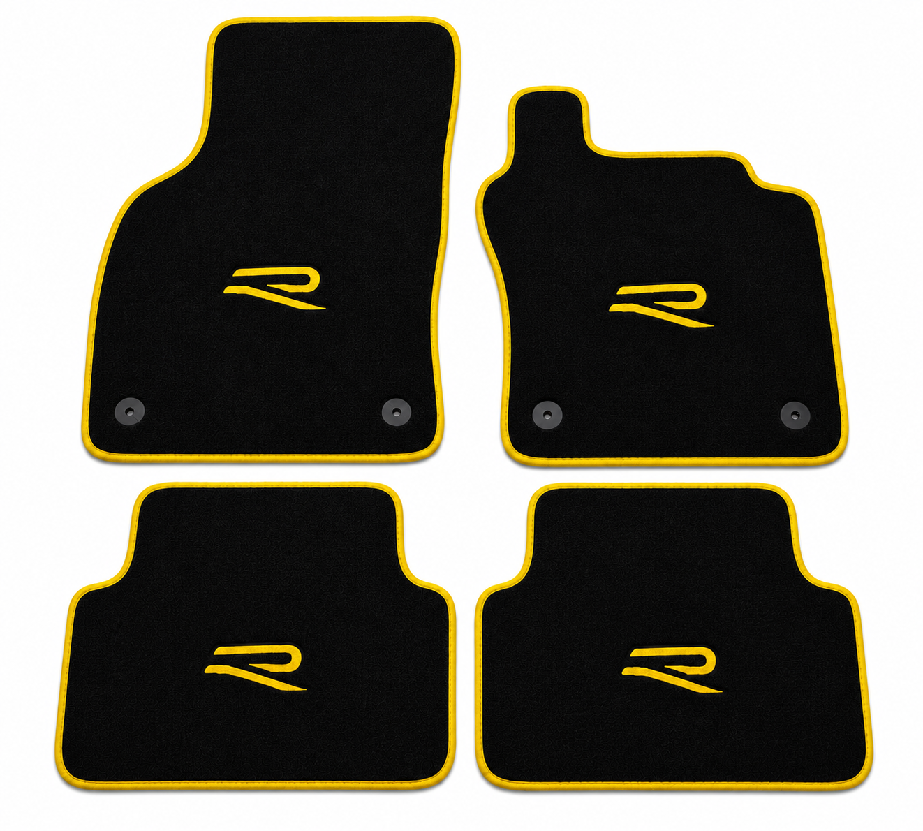 Volkswagen GOLF R Premium Custom Fit Carpet Car Floor Mats – Full Set Interior Floor Mats for Cars