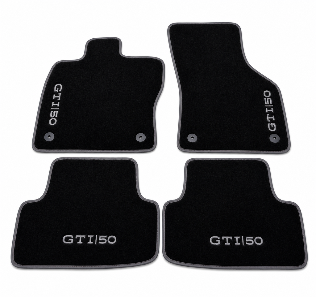 Volkswagen Golf GTI Premium Custom Fit Carpet Car Floor Mats – Full Set Interior Floor Mats for Cars