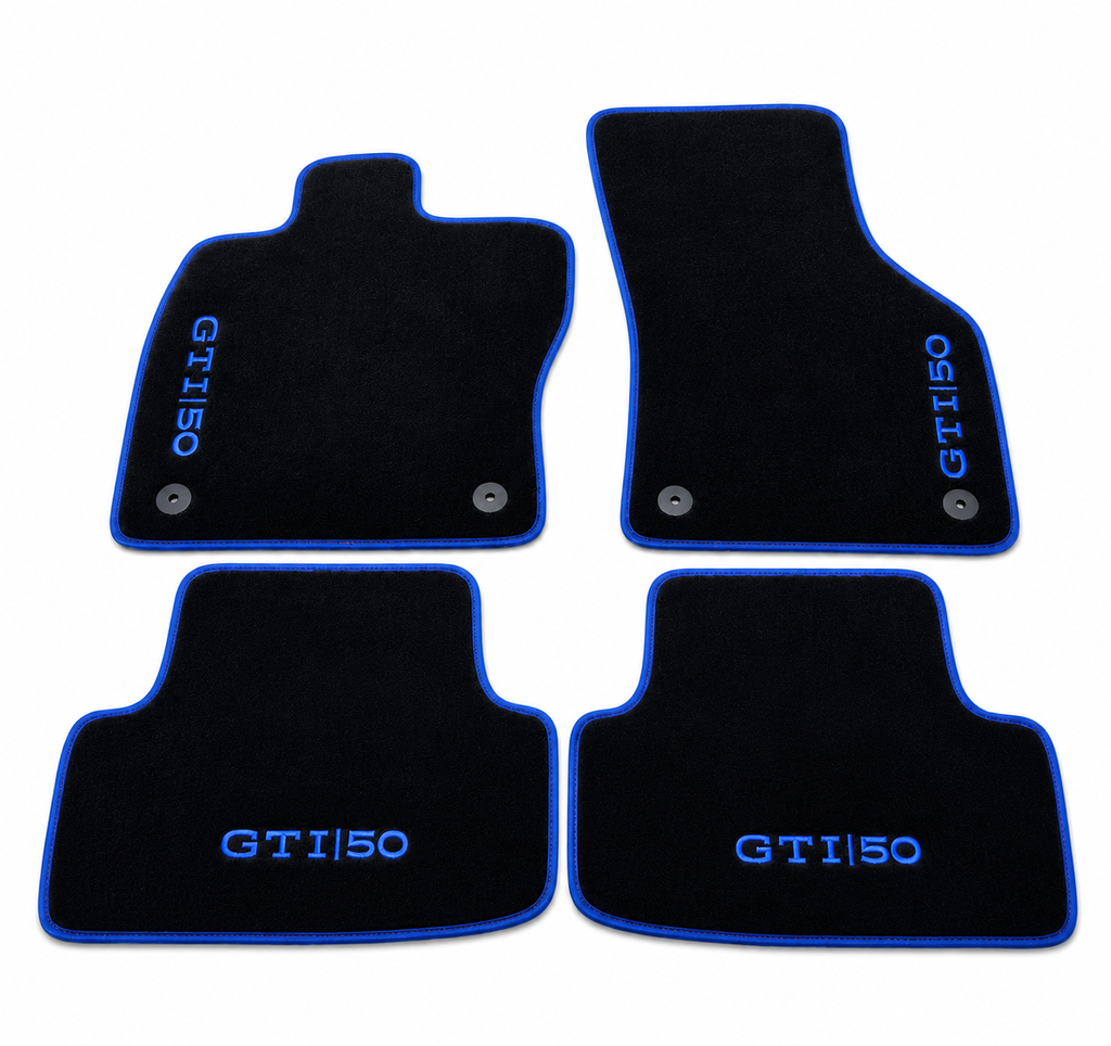 Volkswagen Golf GTI Premium Custom Fit Carpet Car Floor Mats – Full Set Interior Floor Mats for Cars