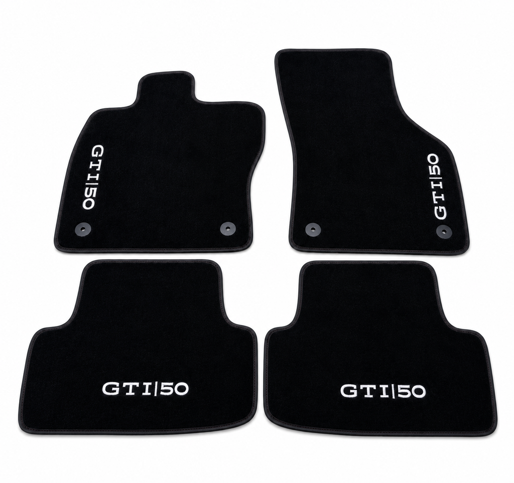 Volkswagen Golf GTI Premium Custom Fit Carpet Car Floor Mats – Full Set Interior Floor Mats for Cars