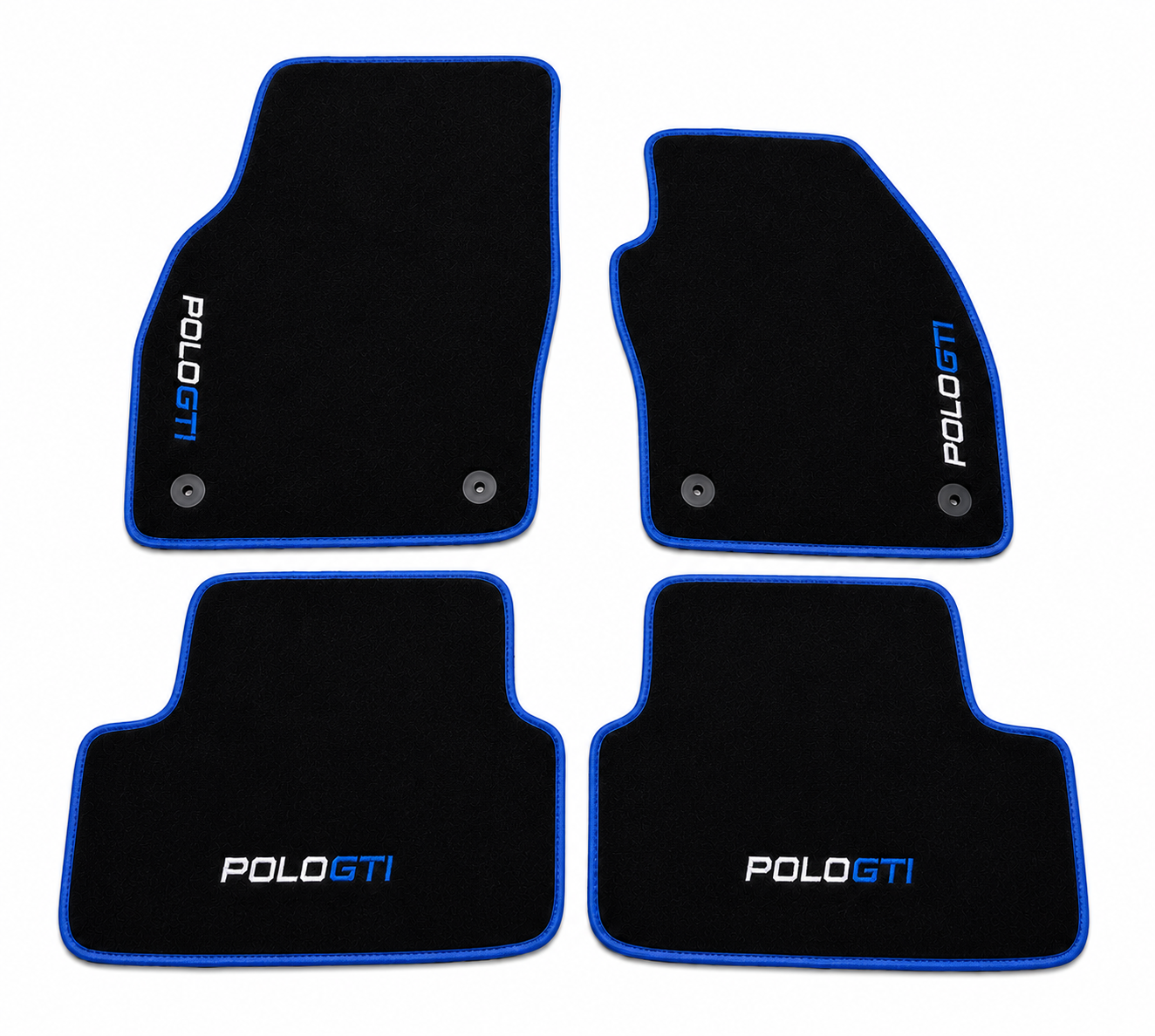Volkswagen Polo GTI Premium Custom Fit Carpet Car Floor Mats – Full Set Interior Floor Mats for Cars