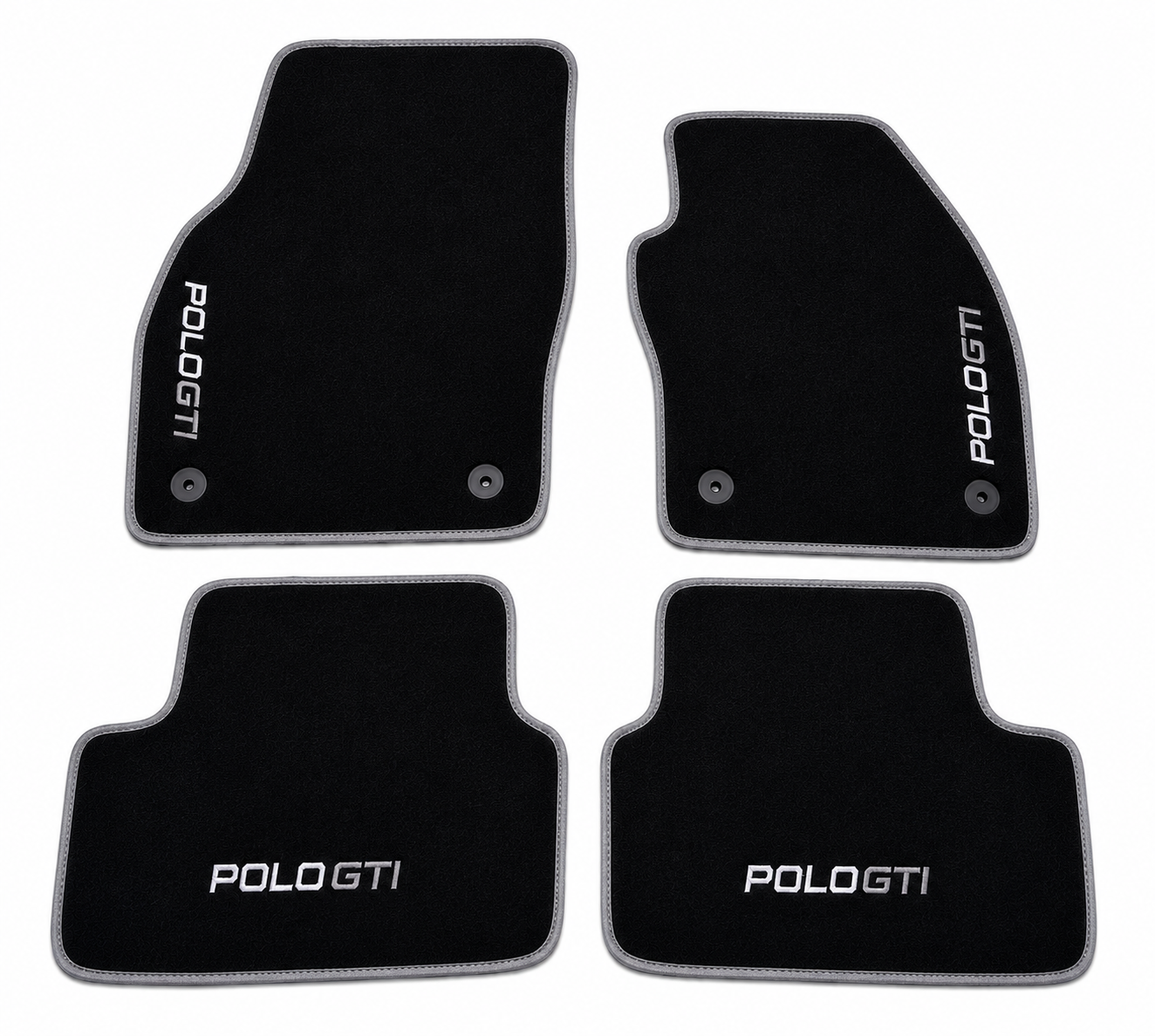 Volkswagen Polo GTI Premium Custom Fit Carpet Car Floor Mats – Full Set Interior Floor Mats for Cars