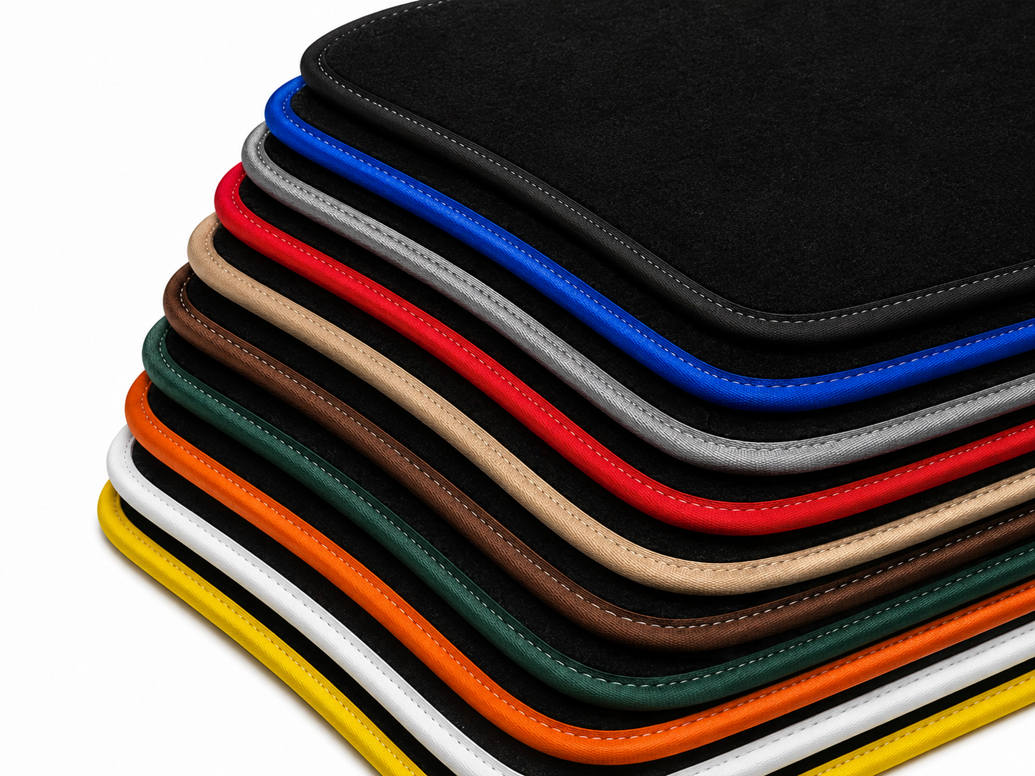 Audi Quattro Custom Fit Carpet Car Floor Mats – Full Set Interior Floor Mats for Cars