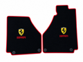 Ferrari Premium Custom Fit Carpet Car Floor Mats – Full Set Interior Floor Mats for Cars
