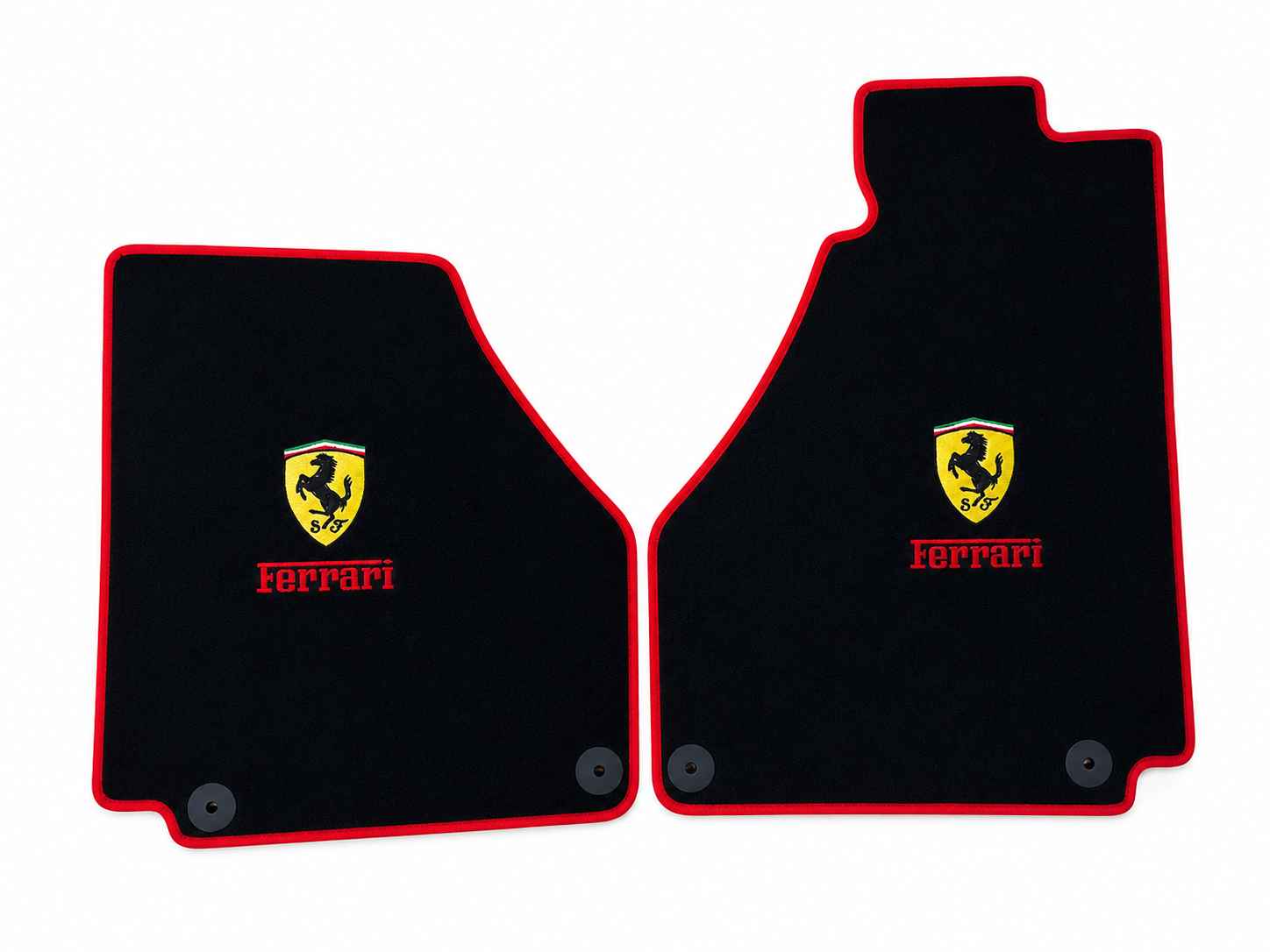 Ferrari Premium Custom Fit Carpet Car Floor Mats – Full Set Interior Floor Mats for Cars