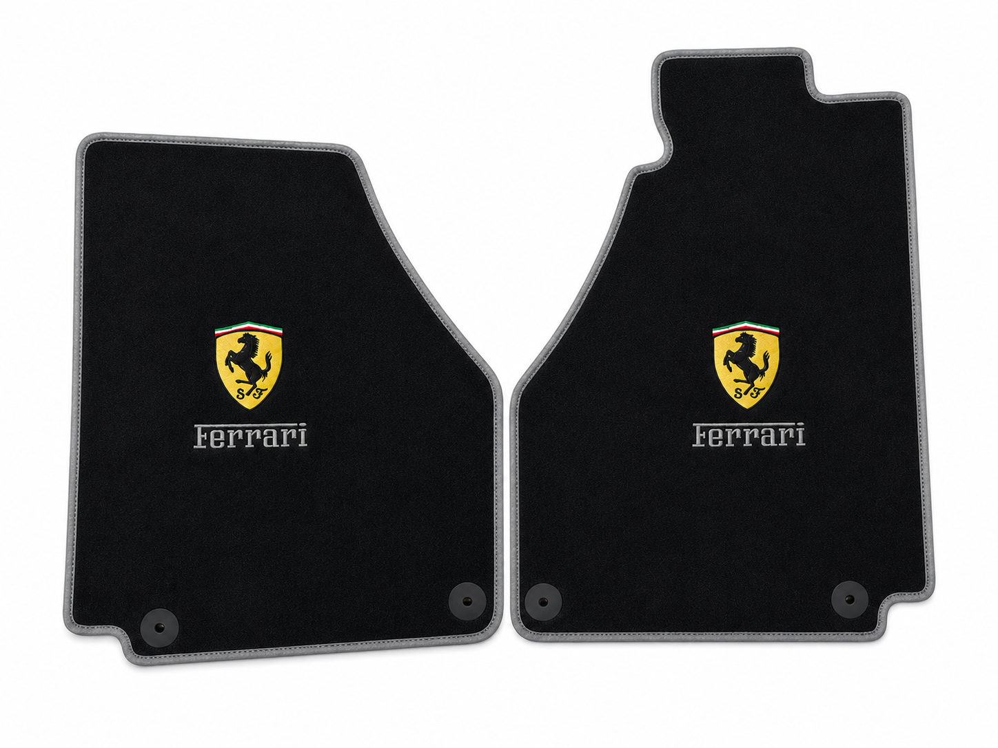 Ferrari Premium Custom Fit Carpet Car Floor Mats – Full Set Interior Floor Mats for Cars