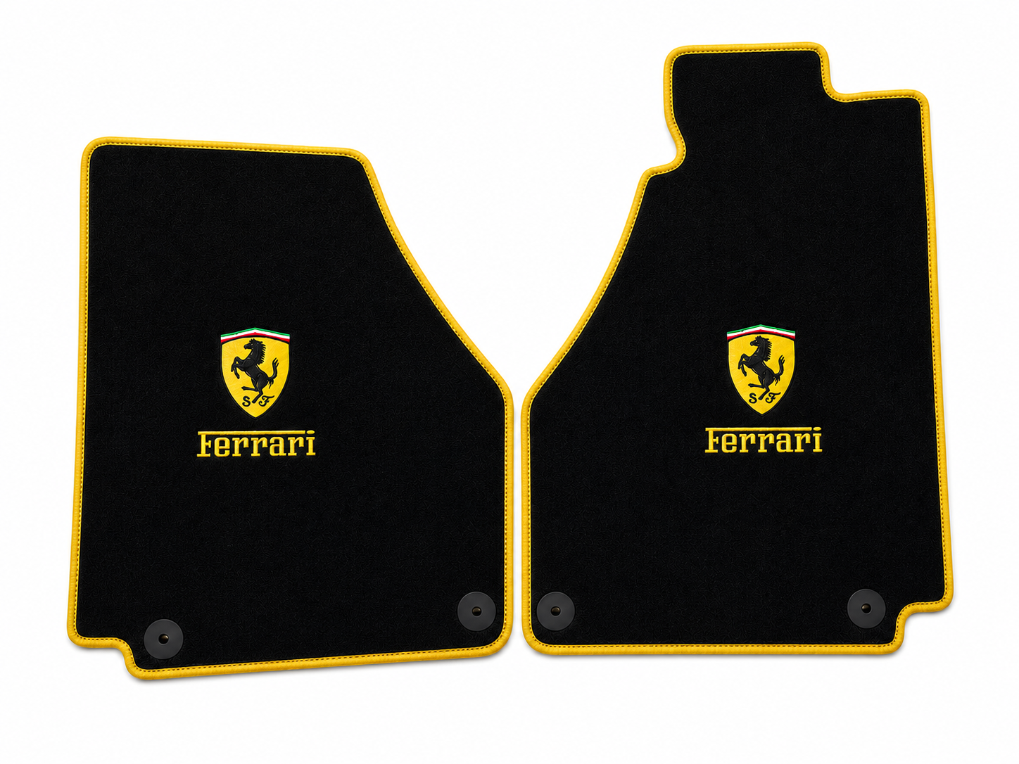 Ferrari Premium Custom Fit Carpet Car Floor Mats – Full Set Interior Floor Mats for Cars