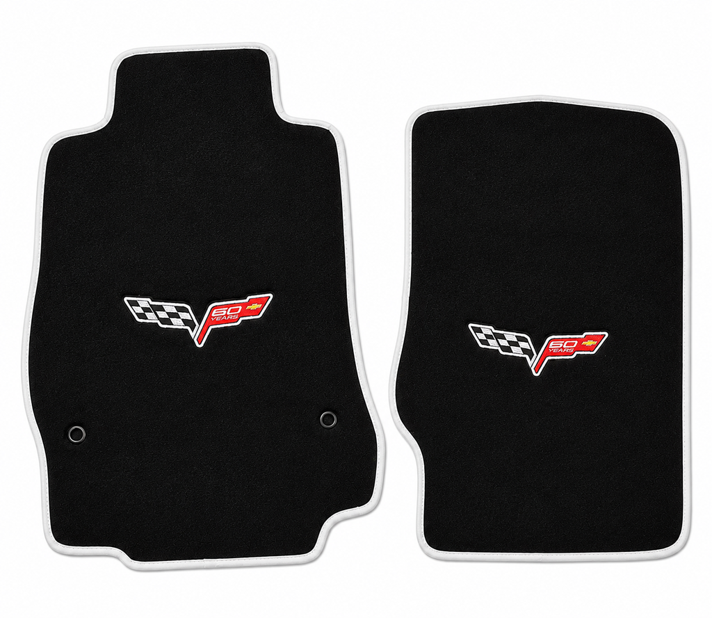 Corvette C6 Premium Custom Fit Carpet Car Floor Mats – Full Set Interior Floor Mats for Cars