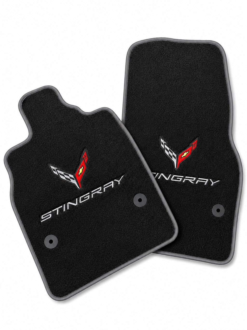 Corvette C8 Stingray Premium Custom Fit Carpet Car Floor Mats – Full Set Interior Floor Mats for Cars