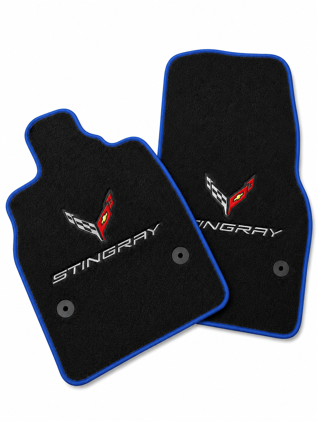 Corvette C8 Stingray Premium Custom Fit Carpet Car Floor Mats – Full Set Interior Floor Mats for Cars