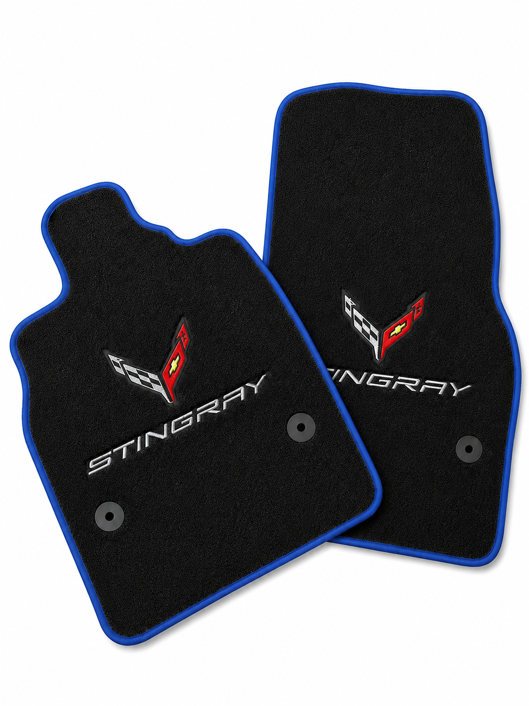 Corvette C8 Stingray Premium Custom Fit Carpet Car Floor Mats – Full Set Interior Floor Mats for Cars