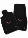 Corvette C8 Premium Custom Fit Carpet Car Floor Mats – Full Set Interior Floor Mats for Cars