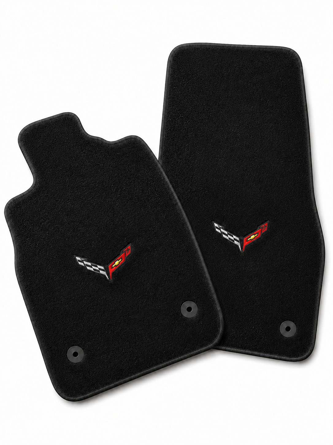 Corvette C8 Premium Custom Fit Carpet Car Floor Mats – Full Set Interior Floor Mats for Cars