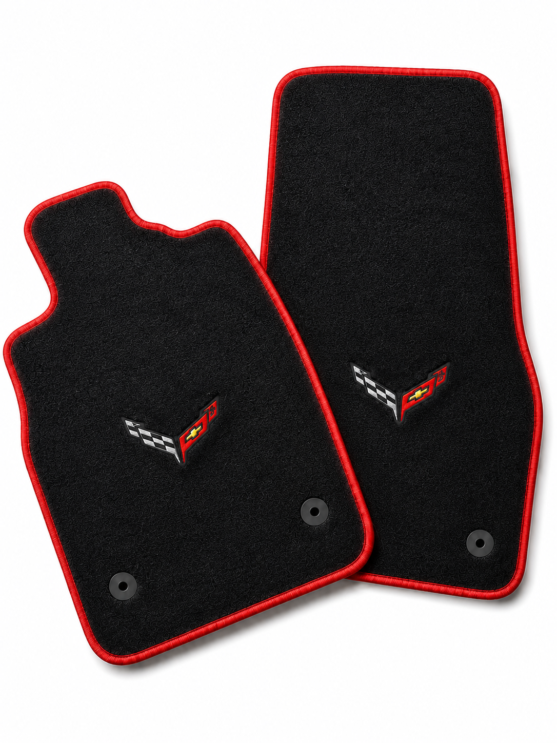 Corvette C8 Premium Custom Fit Carpet Car Floor Mats – Full Set Interior Floor Mats for Cars