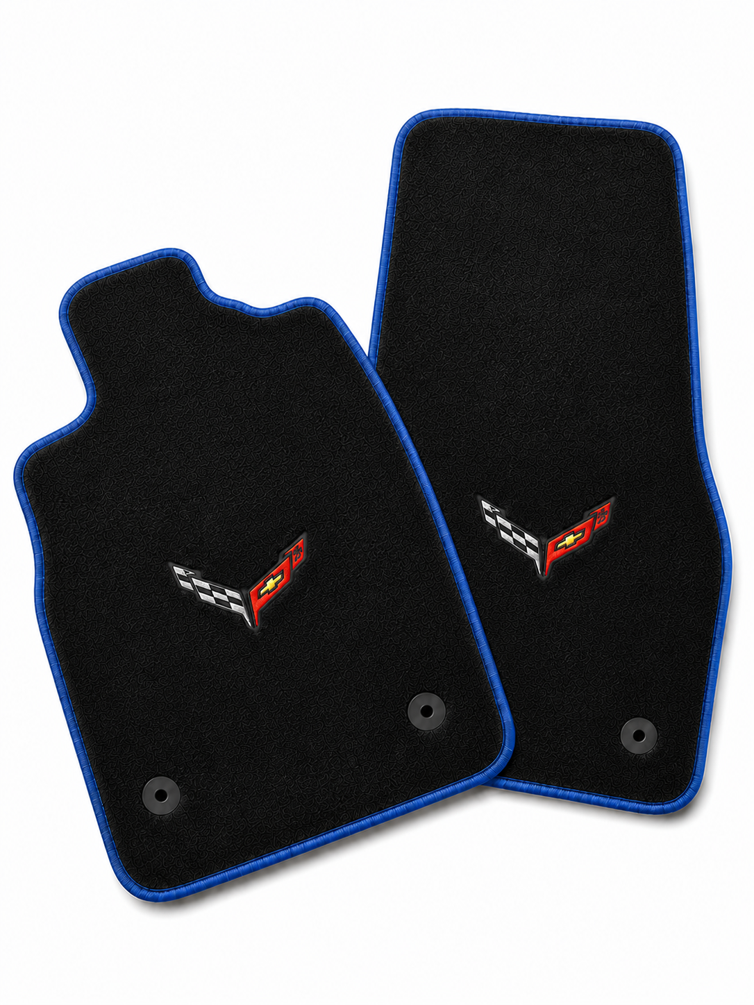 Corvette C8 Premium Custom Fit Carpet Car Floor Mats – Full Set Interior Floor Mats for Cars