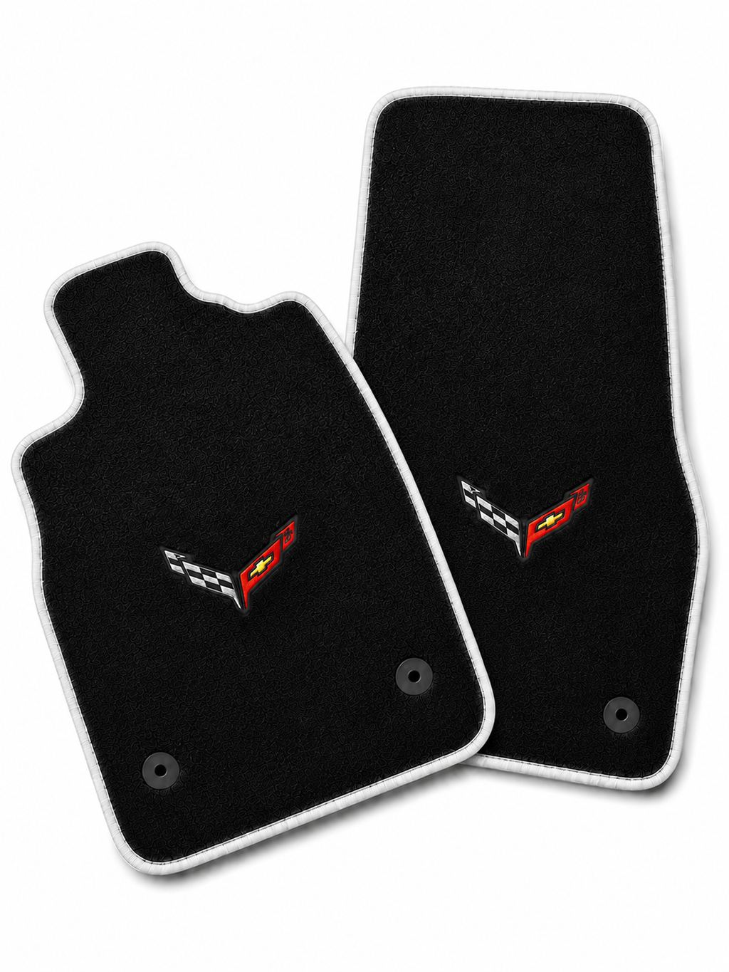 Corvette C8 Premium Custom Fit Carpet Car Floor Mats – Full Set Interior Floor Mats for Cars