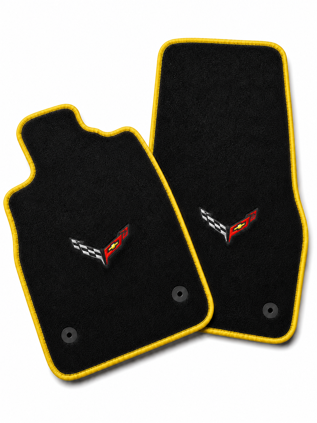 Corvette C8 Premium Custom Fit Carpet Car Floor Mats – Full Set Interior Floor Mats for Cars