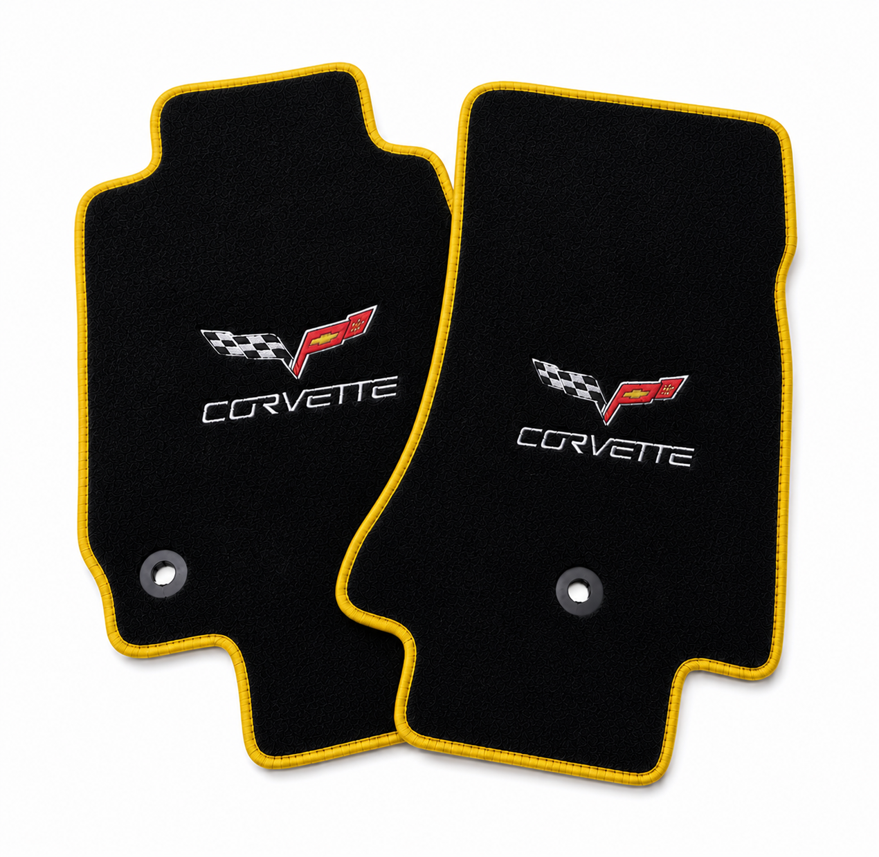 Corvette C6 Premium Custom Fit Carpet Car Floor Mats – Full Set Interior Floor Mats for Cars