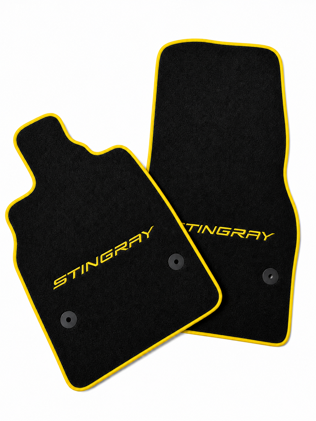 CORVETTE Stingray Premium Custom Fit Carpet Car Floor Mats – Full Set Interior Floor Mats for Cars