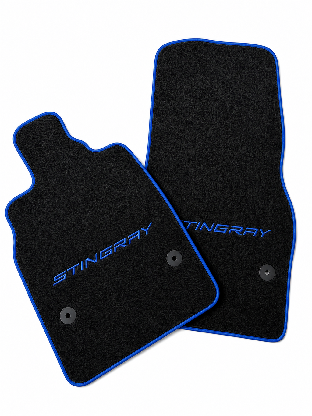 CORVETTE Stingray Premium Custom Fit Carpet Car Floor Mats – Full Set Interior Floor Mats for Cars