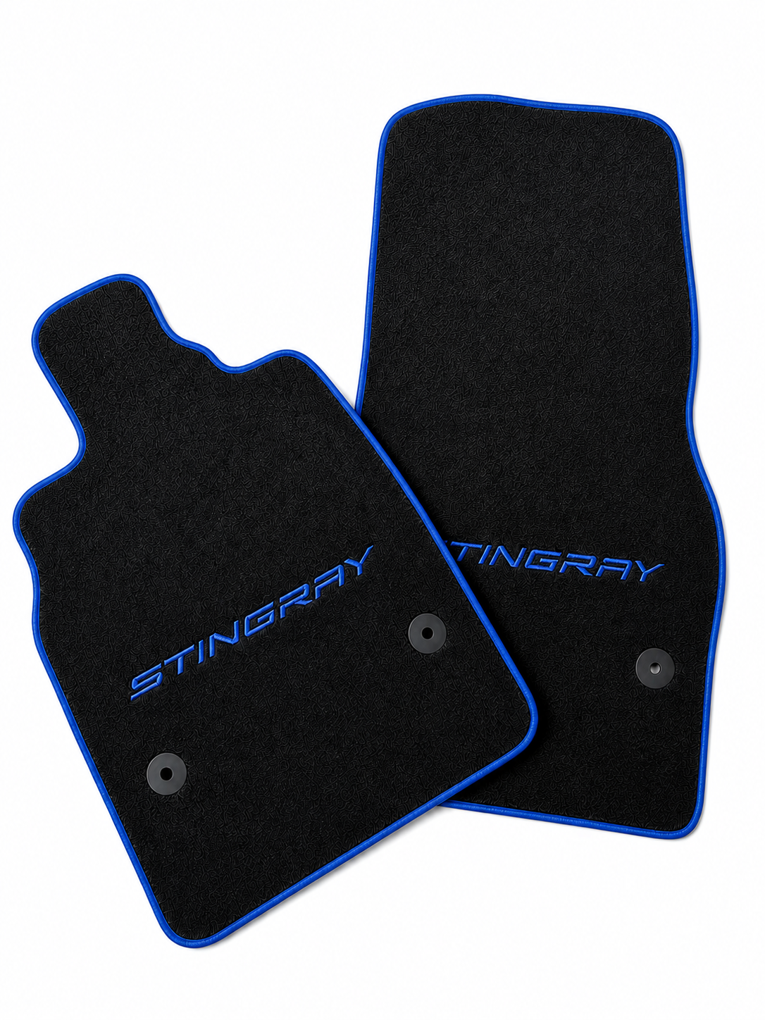 CORVETTE Stingray Premium Custom Fit Carpet Car Floor Mats – Full Set Interior Floor Mats for Cars